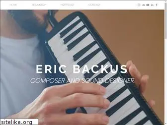 ericbackus.com