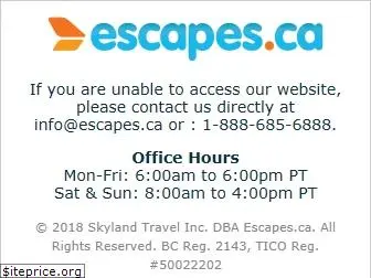 escapes.ca
