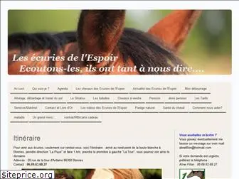 espoir-ethologie.com