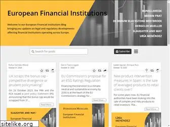 europeanfinancialinstitutions.blog
