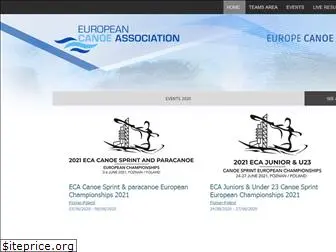 europecanoeevents.com