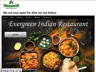 evergreenindianrestaurant.com