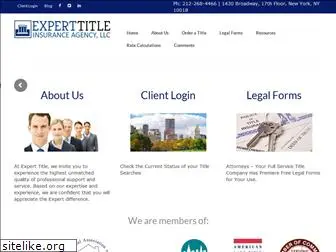 experttitle.com