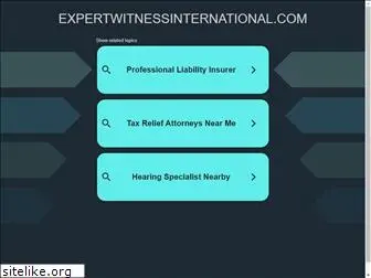 expertwitnessinternational.com