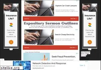 expositorysermonoutlines.com