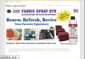 Upholstery Fabric Spray Paint Dye for Furniture and Car Interiors