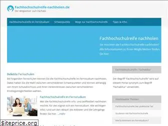 fachhochschulreife-nachholen.de