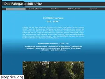 fahrgastschiff-lyra.de