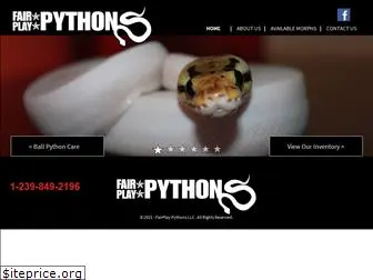 fairplaypythons.com