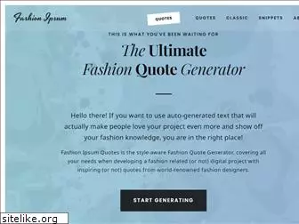 fashionipsum.com