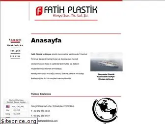 fatihplastikkimya.com