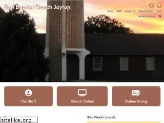 fbcjayton.org