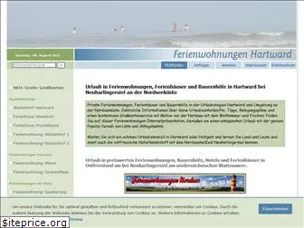 ferienwohnungen-hartward.de