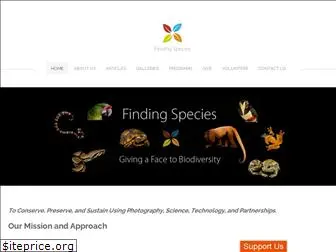 findingspecies.org