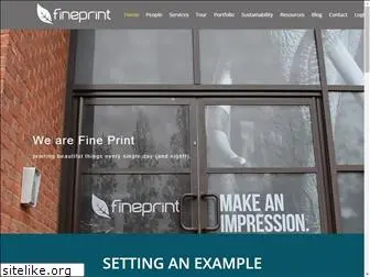 fineprint.co.uk