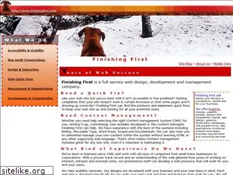 finishingfirst.com