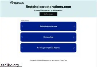 firstchoicerestorations.com