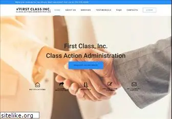 firstclassadministration.com