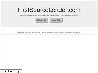 firstsourcelender.com