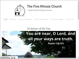 fiveminutechurch.net