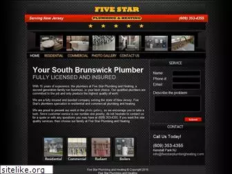 fivestarplumbingheating.com