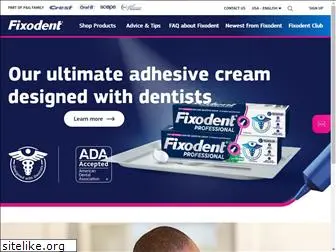 fixodent.com