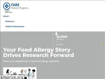 foodallergypatientregistry.org