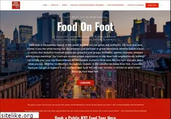 foodonfoottours.com