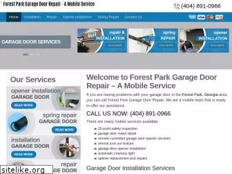 forestparkgaragedoorrepair.com