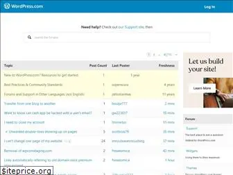 forums.wordpress.com