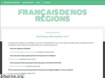 francaisdenosregions.com