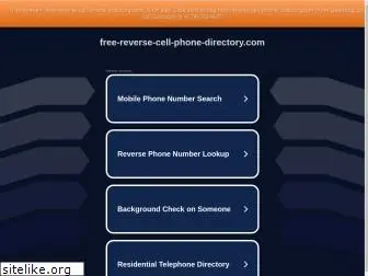 free-reverse-cell-phone-directory.com