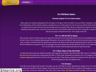 Friv old menu - jeux de friv