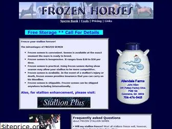 frozenhorses.com