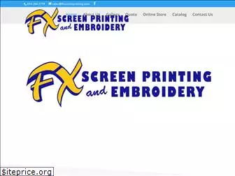 fxscreenprinting.com