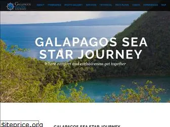 galapagosseastarjourney.com