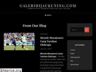 galerihijaukuning.com