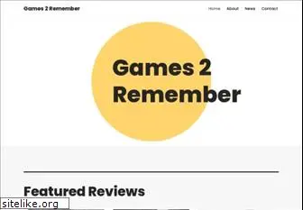 games2remember.com