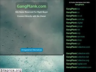 gangplank.com