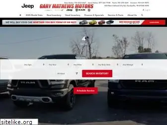 garymathewsmotors.com