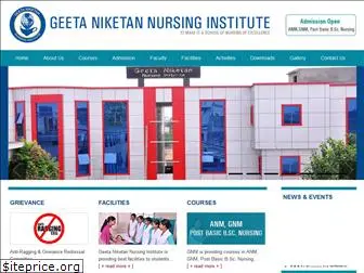 geetaniketannursing.com