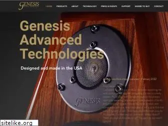 genesisloudspeakers.com