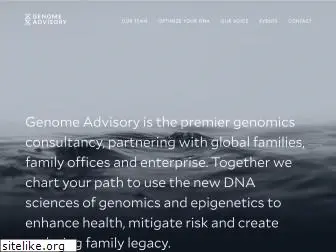 genomeadvisory.com