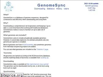 genomesync.org