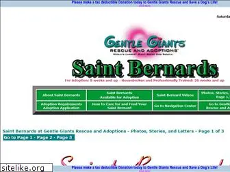 gentlegiantsrescue-saint-bernards.com