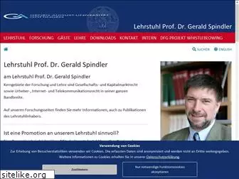 gerald-spindler.de