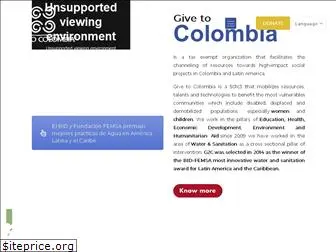 givetocolombia.org