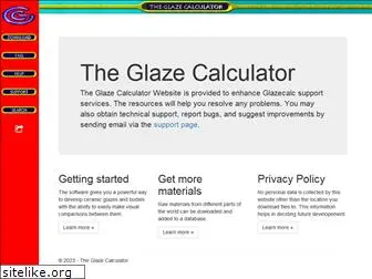 glazecalc.com