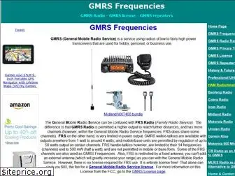 gmrsfrequencies.com