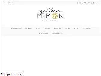 goldenlemonboutique.com